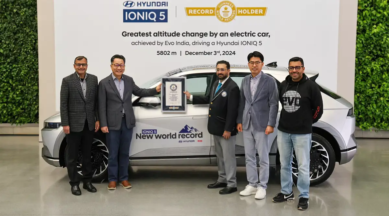 Hyundai Ioniq 5 постави нов рекорд на Гинес