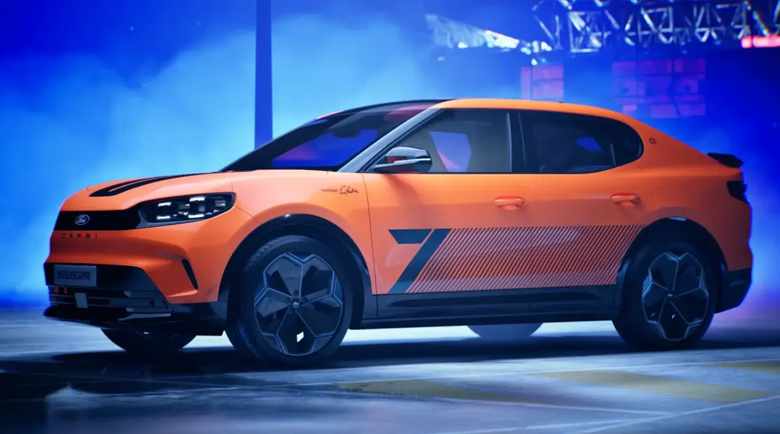 Чайки, кози и Ford Capri: Ерик Кантона преобрази възродения модел