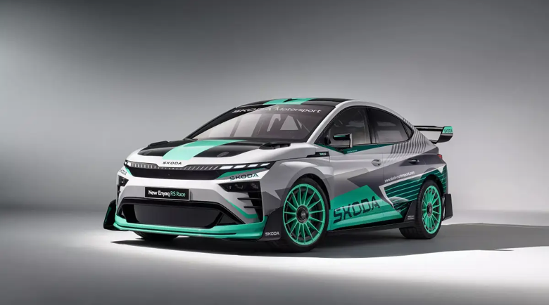 Запознайте се с най-наточената нова Skoda Enyaq RS Race