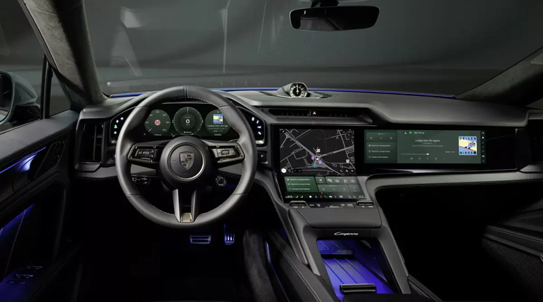 Porsche разкри интериора на новия Cayenne